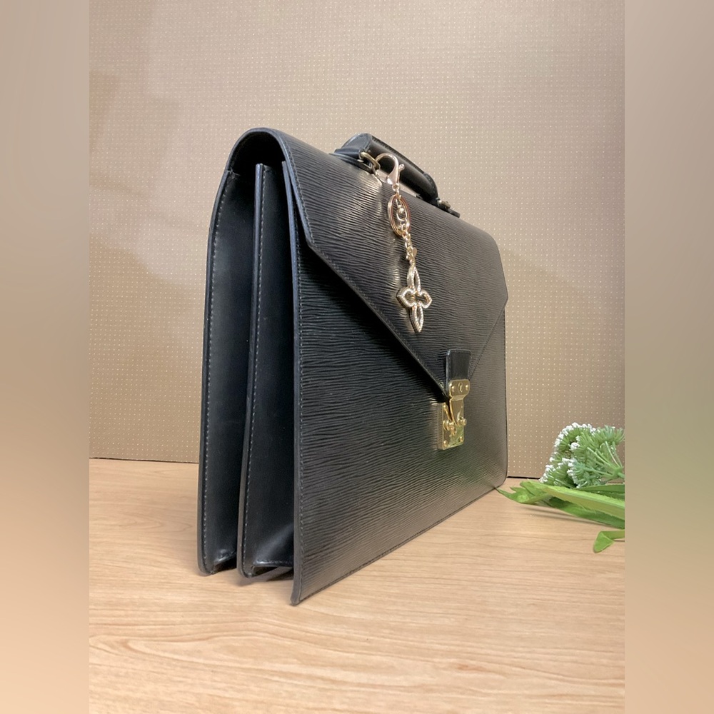 ✅ AUTHENTIC LAPTOP BAG BRIEFCASE LOUIS VUITTON - Picture 2 of 12